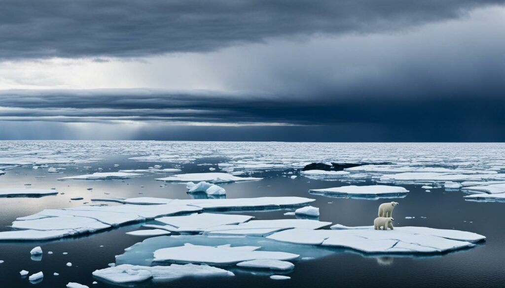 cambio climático en el Ártico